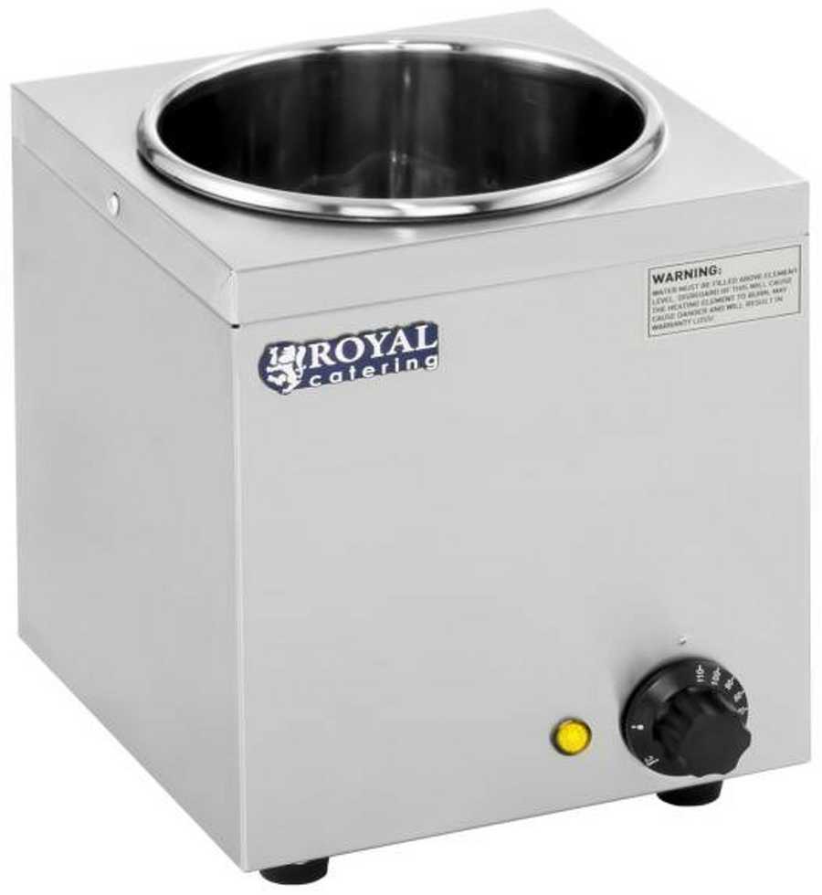 Royal Catering Bain-marie elektrinis sriubos šildytuvas 150W 230V 3,8L