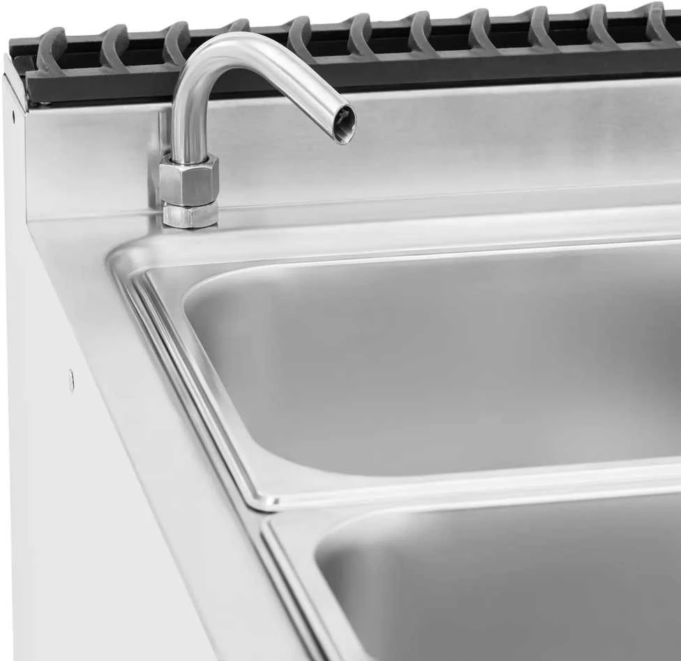 Royal Catering Elektrinė vandens vonelė su spintele GN 1/2 GN 1/3 3000 W