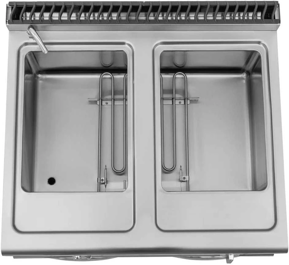 Royal Catering Bemar elektrinis su szafką kranem 2x GN 1/2 2x GN 1/3 6000 W