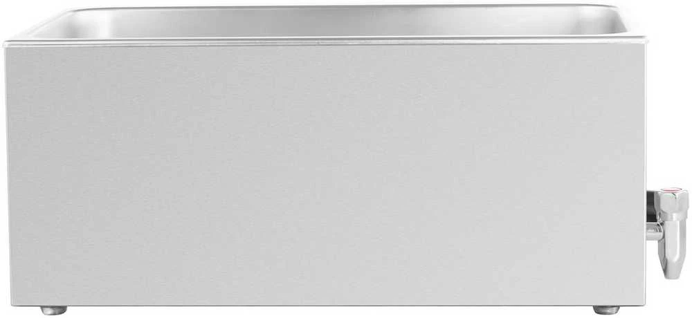 Royal Catering Bain-marie elektrinis šildytuvas su čiaupu GN 1/1 konteineriams 600 W
