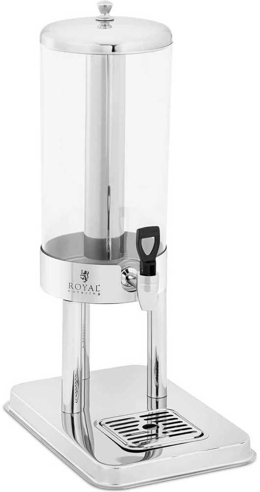 Royal Catering Bufetas sulčių ir gėrimų dozatorius su aušinimo sistema, 5,5 l
