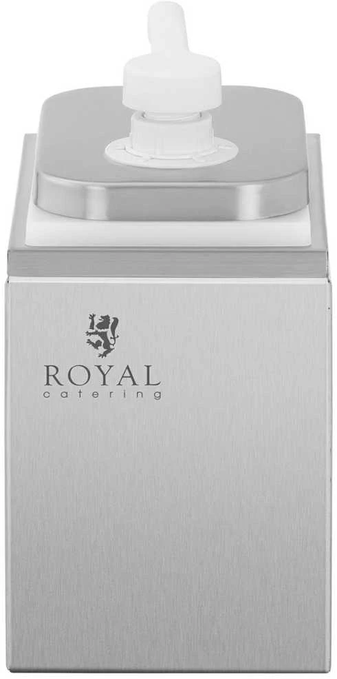 Royal Catering Padažų dozatorius su nerūdijančio plieno pompa, 2 l