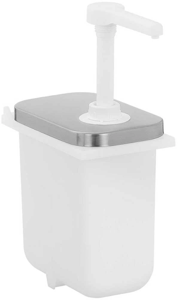 Royal Catering Padažų dozatorius su nerūdijančio plieno pompa, 2 l