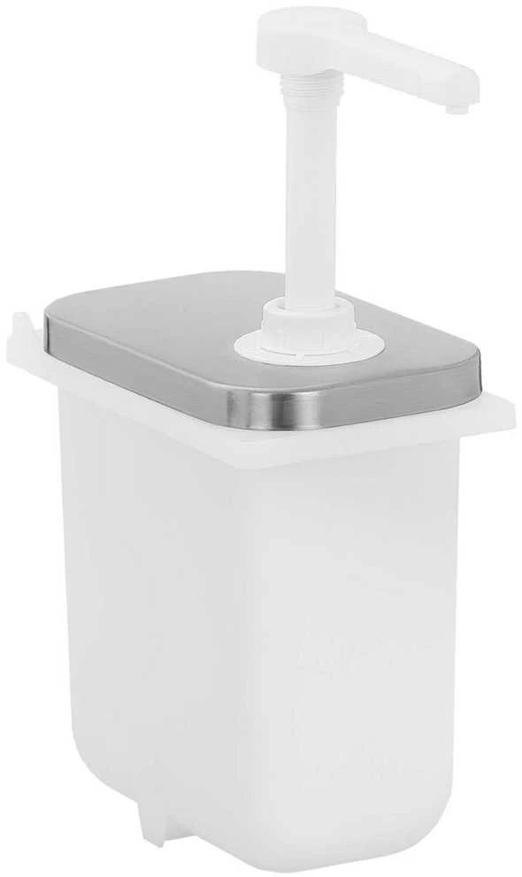 Royal Catering Dvigubas dozatorius padažams su nerūdijančio plieno pompa, 2 x 2 l