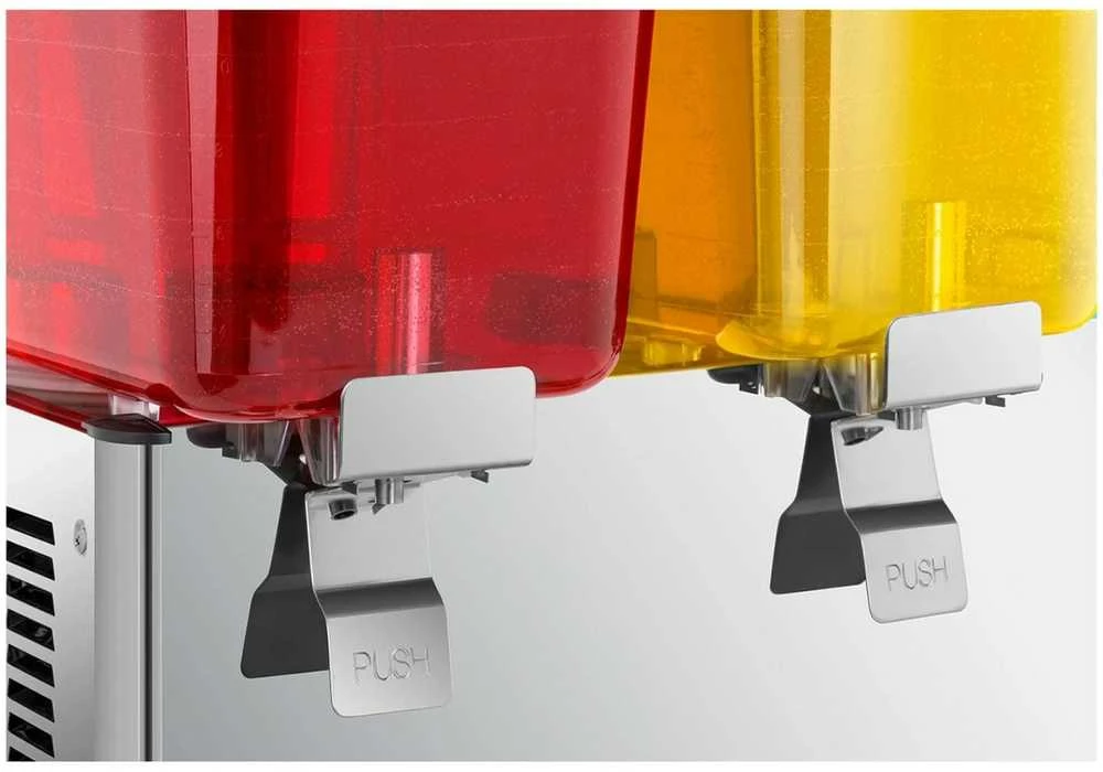 Royal Catering Trigubas dozatorius, sulčių aušintuvas, 3x 18L