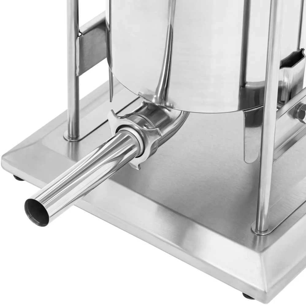 Mėsmalė Royal Catering Elektrinis vertikalus dešrų kimštuvas, 4 piltuvėliai, 30 l, 400 W