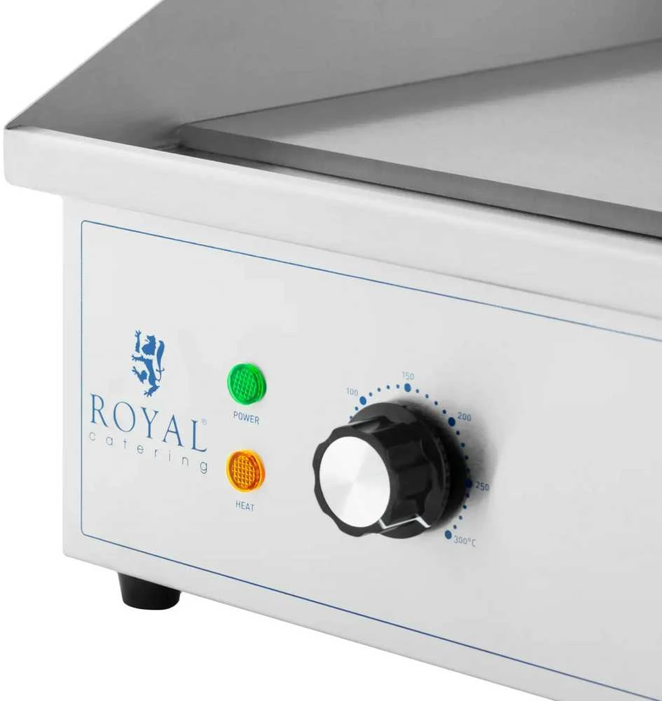 Royal Catering Elektrinis grilius płyta grilio gładka 727 x 420 mm 4400 W