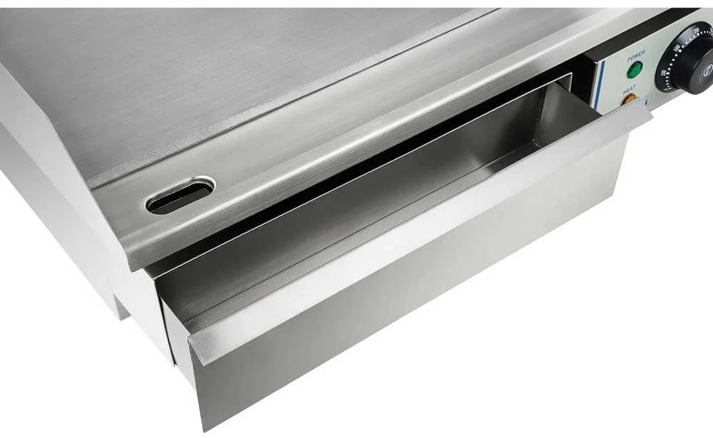 Royal Catering Elektrinis grilis aukštu kraštu, plotis 75 cm