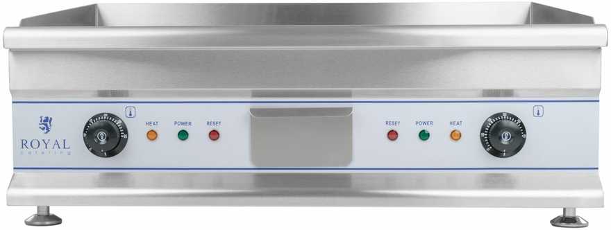 Royal Catering Dvigubas grilis, elektrinė kepsninė, 60 cm