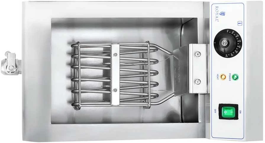 Royal Catering Profesionali maitinimo gruzdintuvė su čiaupu 230V 10L
