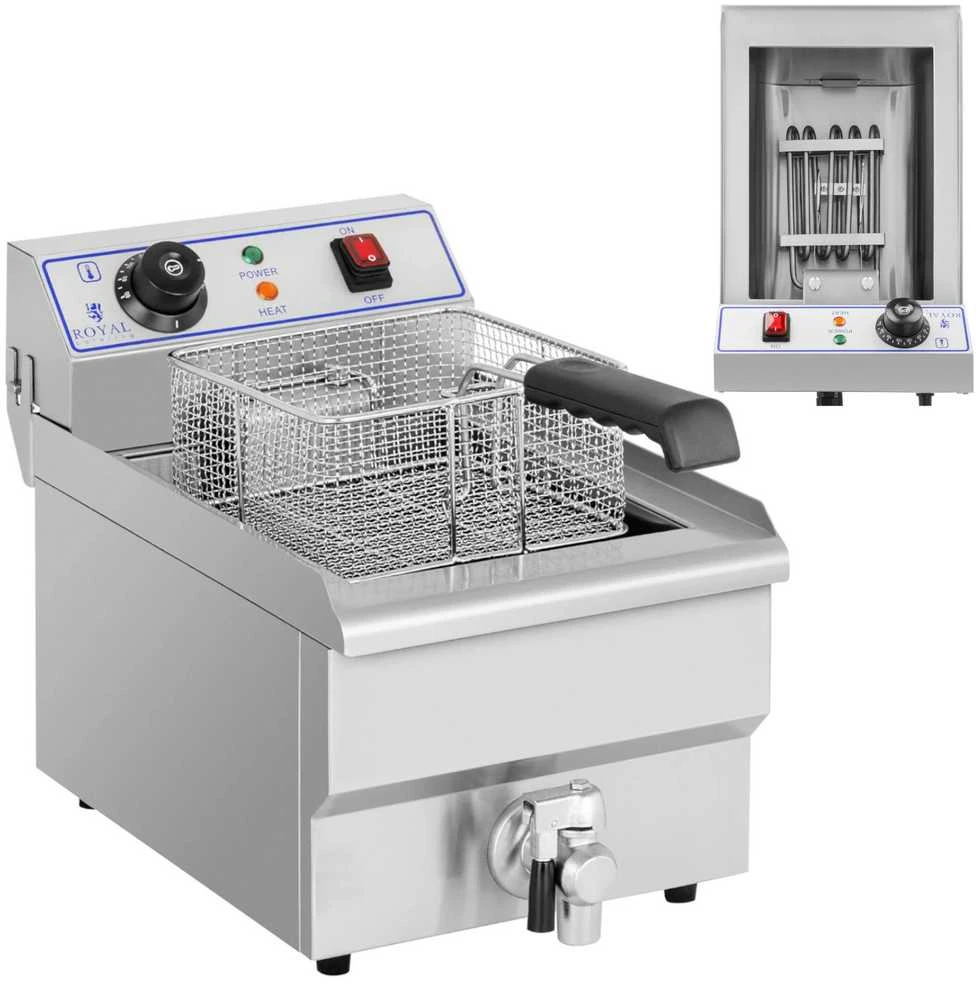 Royal Catering Gruzdintuvė maitinimo reguliuojama elektrinė - 10l 3200W