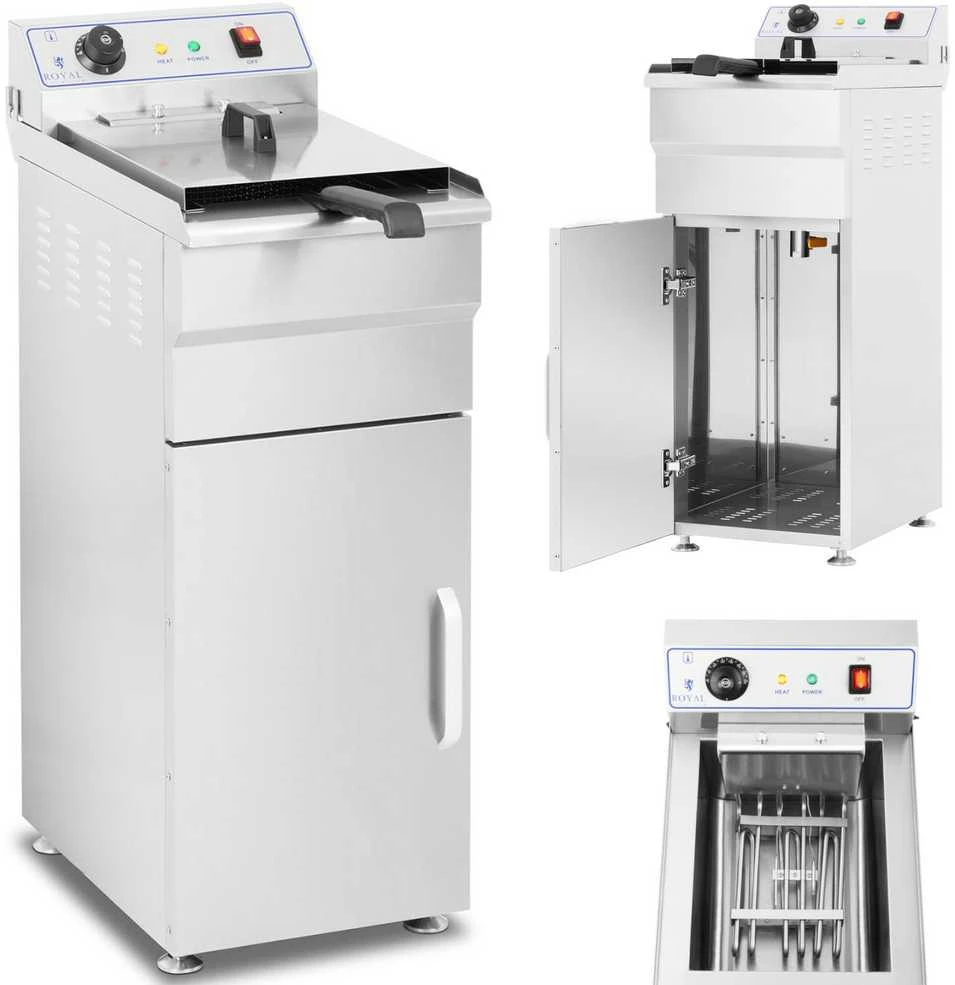 Royal Catering Gruzdintuvė laisvai pastatoma elektrinė spinta 400V 10L