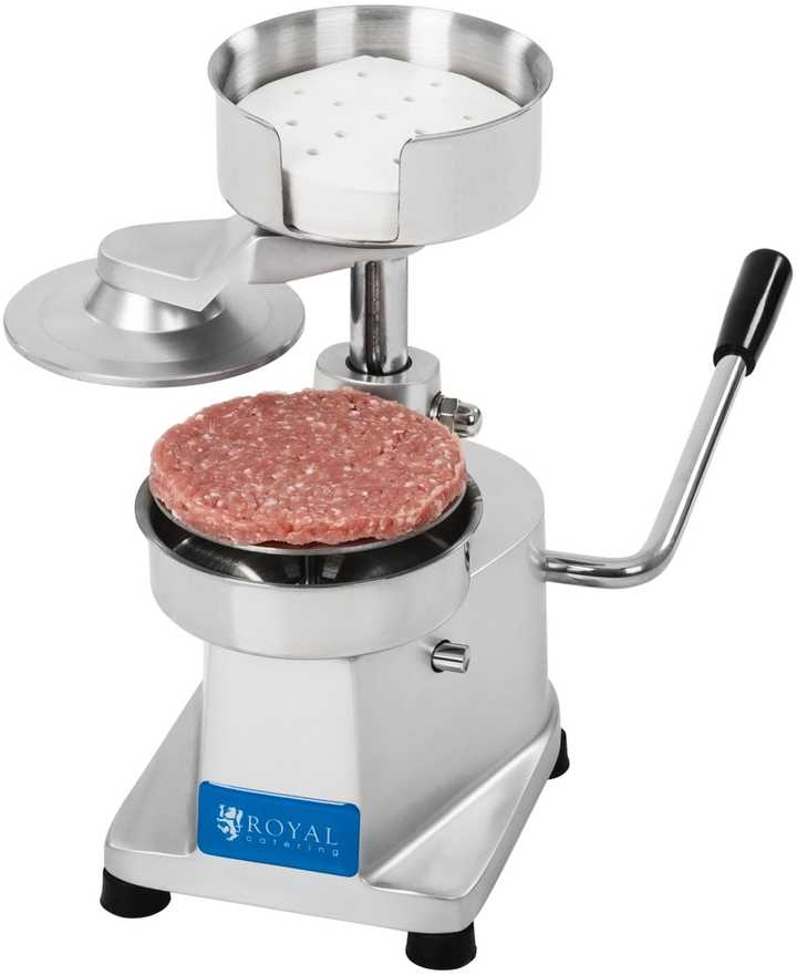 Royal Catering Hamburgerio spaudimo mašina, sk. 100 mm