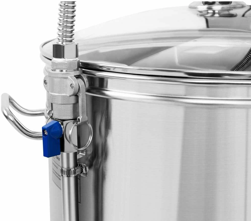 Royal Catering Košės virdulys alaus gamybai, nerūdijančio plieno 2500W LCD 60L