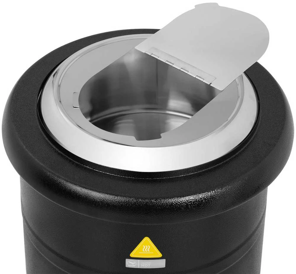 Royal Catering Termoso katilas, elektrinis sriubos puodas, 13 l, 600 W, juodas