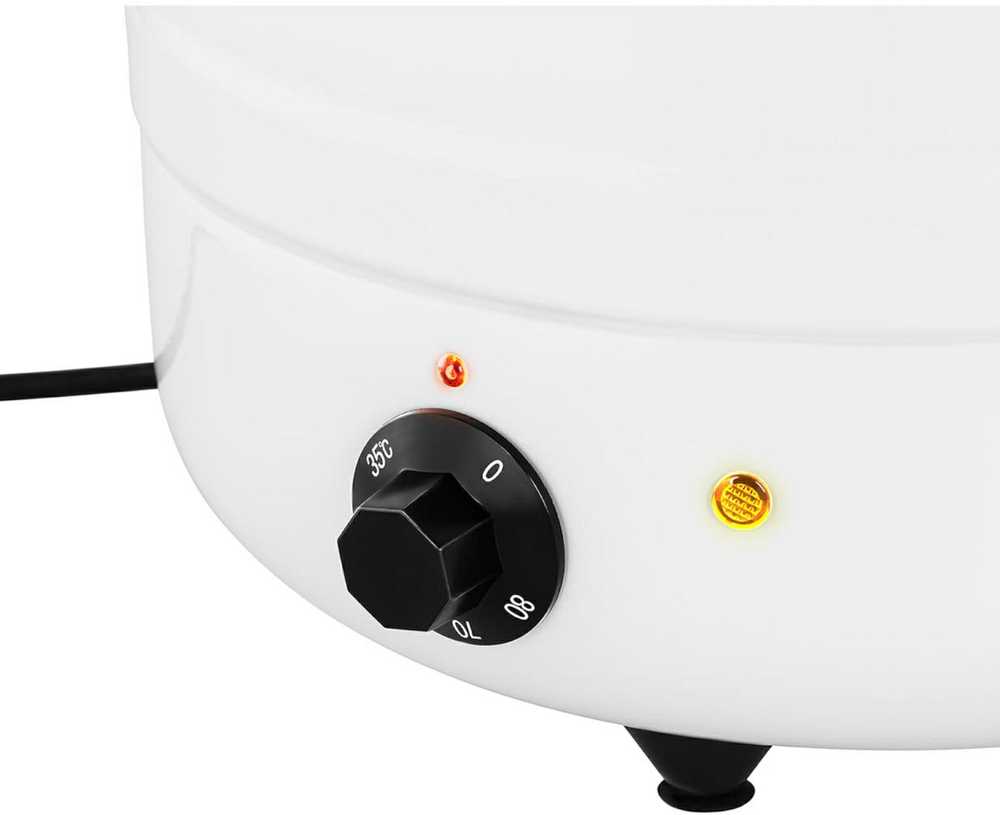 Royal Catering Elektrinis sriubos termosas iš nerūdijančio plieno cool-touch 400 W 10 l 35-80C baltas