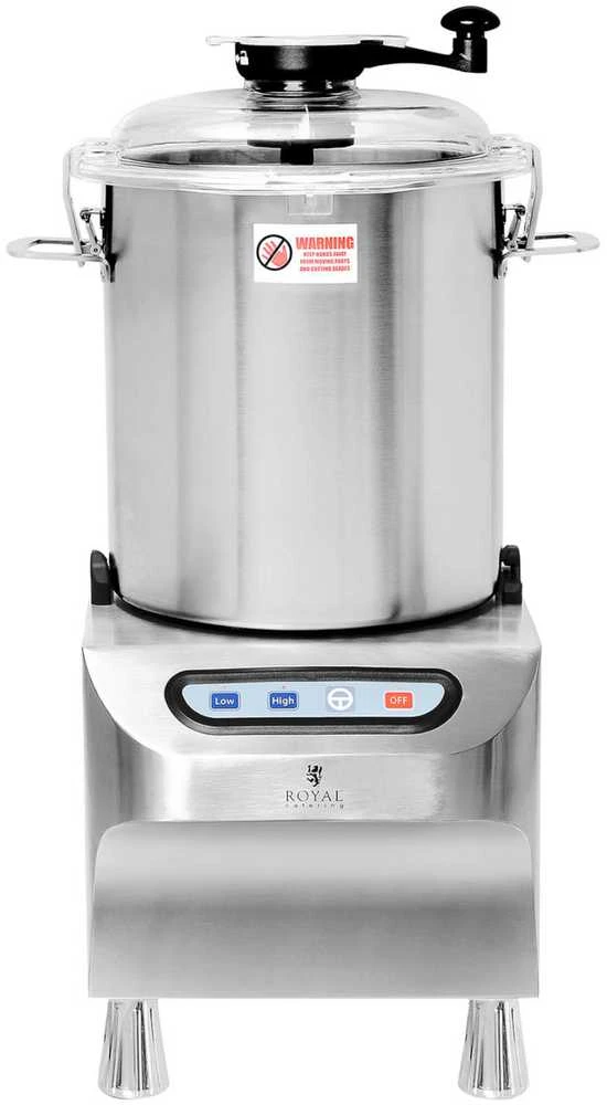 Royal Catering Vilko mėsinė pjaustyklė mėsai, daržovėms pjaustyti, malti, pjaustyti, 18 l 1500/2200 aps./min 1500 W