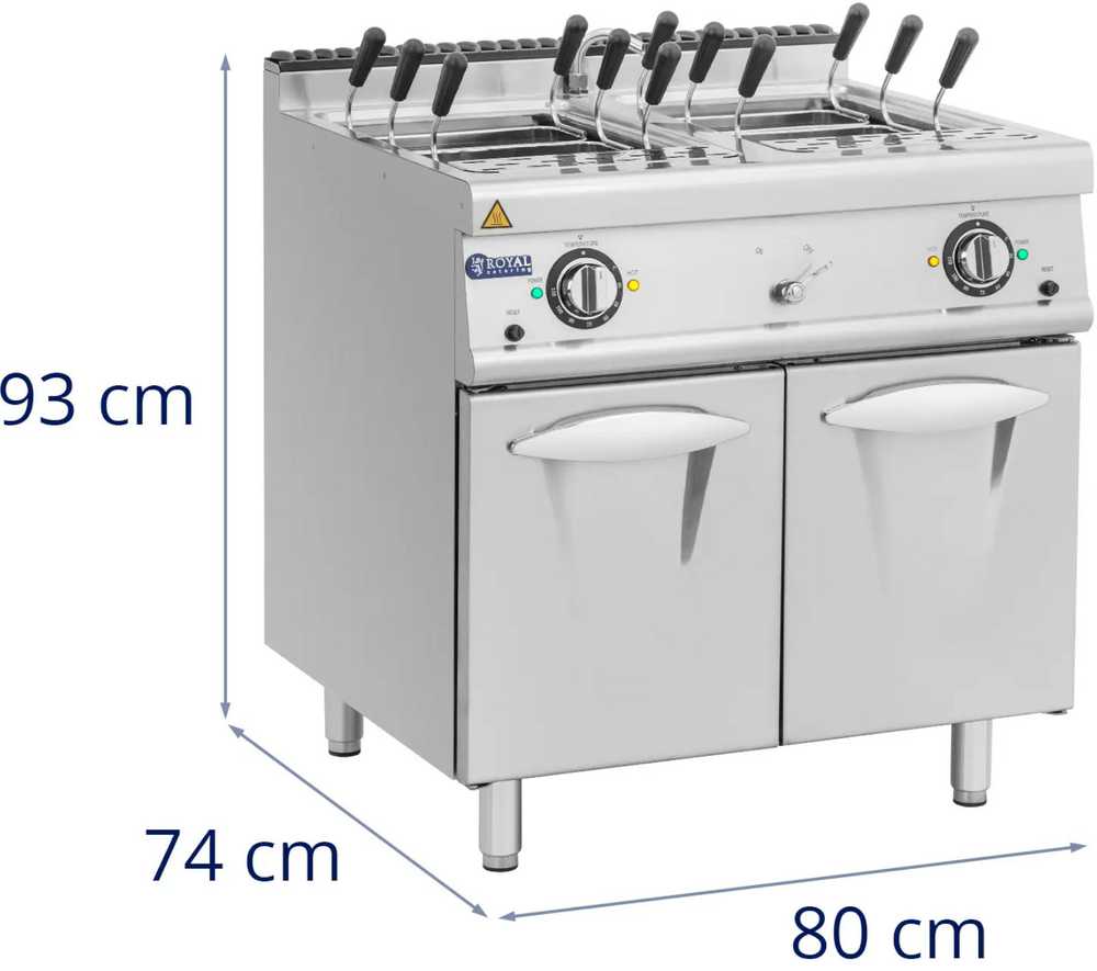 Royal Catering Makaroniarka warnik do makaronu elektrinis 18 kW 400 V