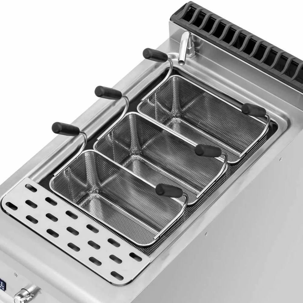 Royal Catering Makaronų viryklė, elektrinė, laisvai pastatoma, 400 V, 9 kW