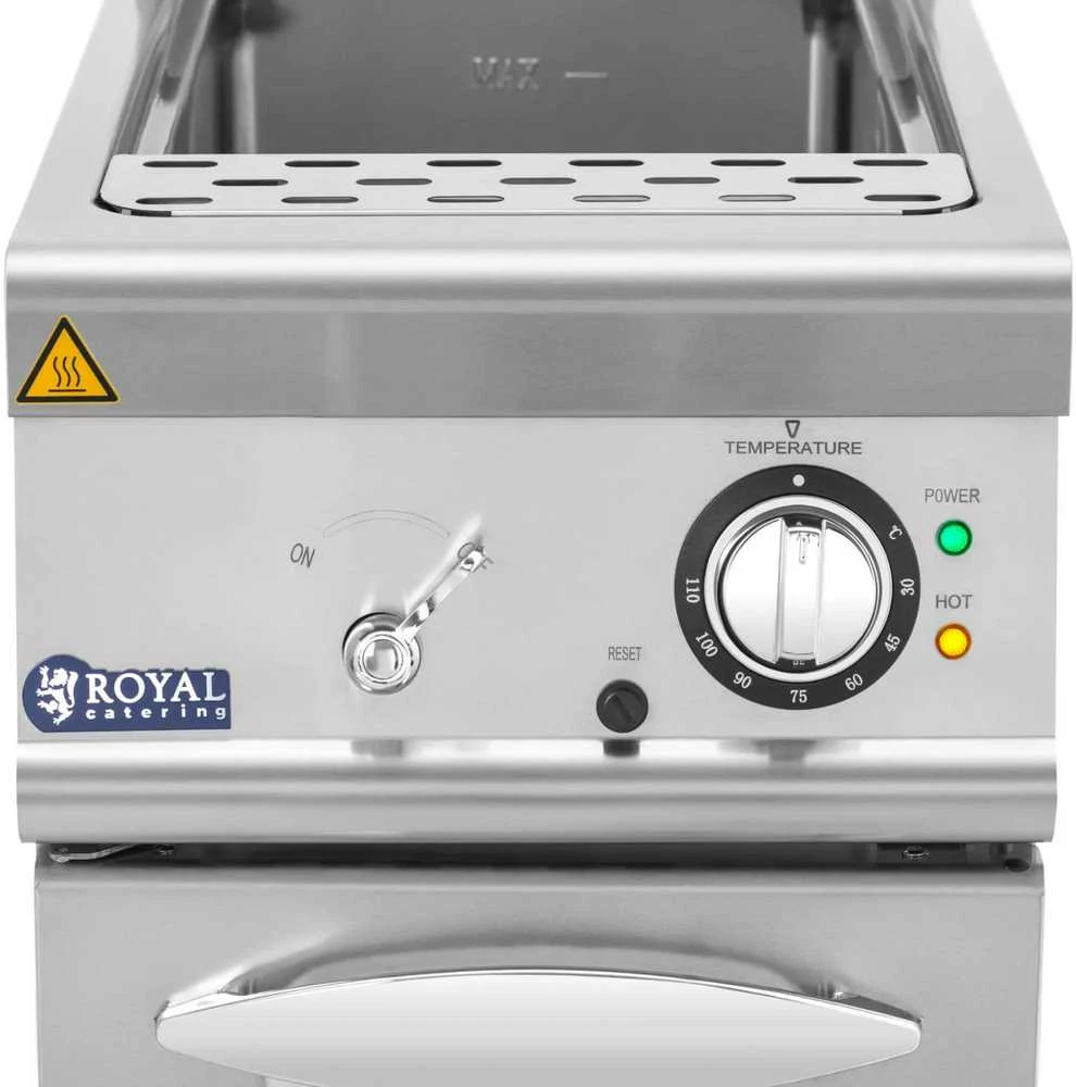 Royal Catering Makaronų viryklė, elektrinė, laisvai pastatoma, 400 V, 9 kW
