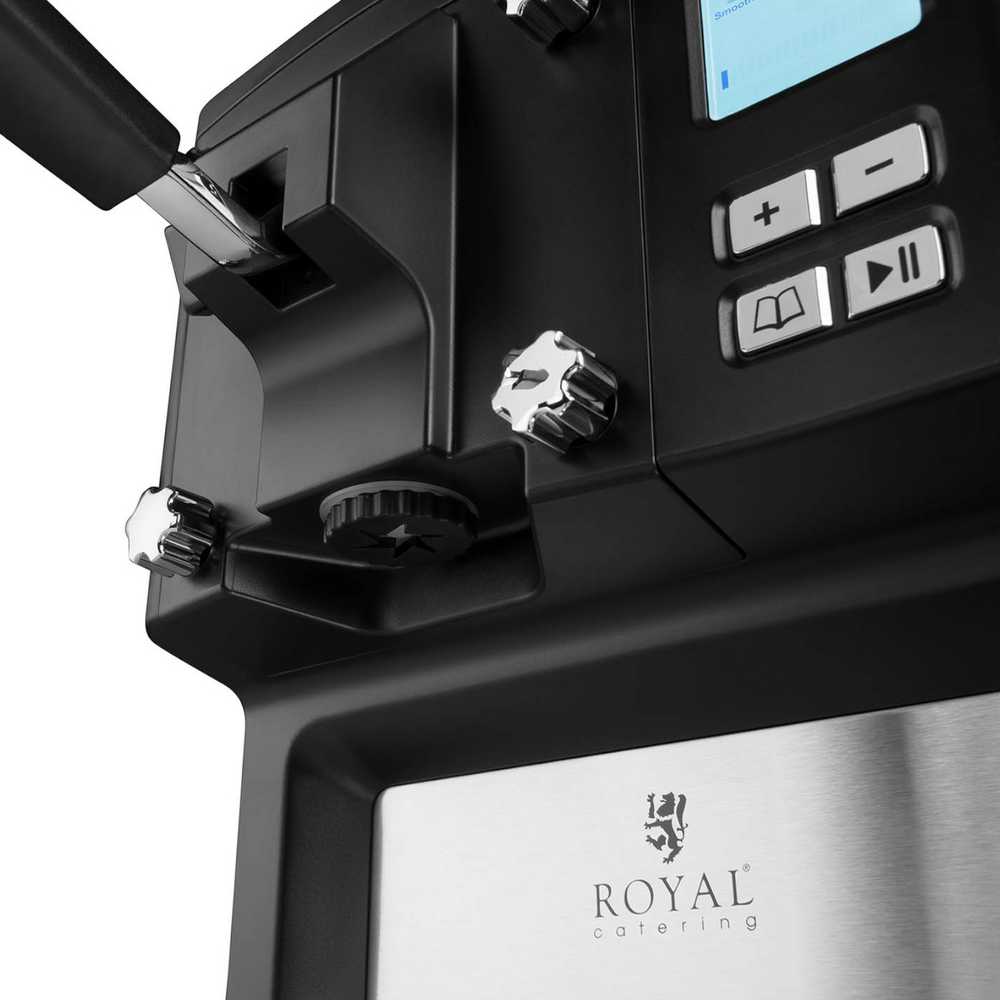 Royal Catering Itališkas kokteilių šerbeto ledų aparatas su 1,5 l dozatoriumi