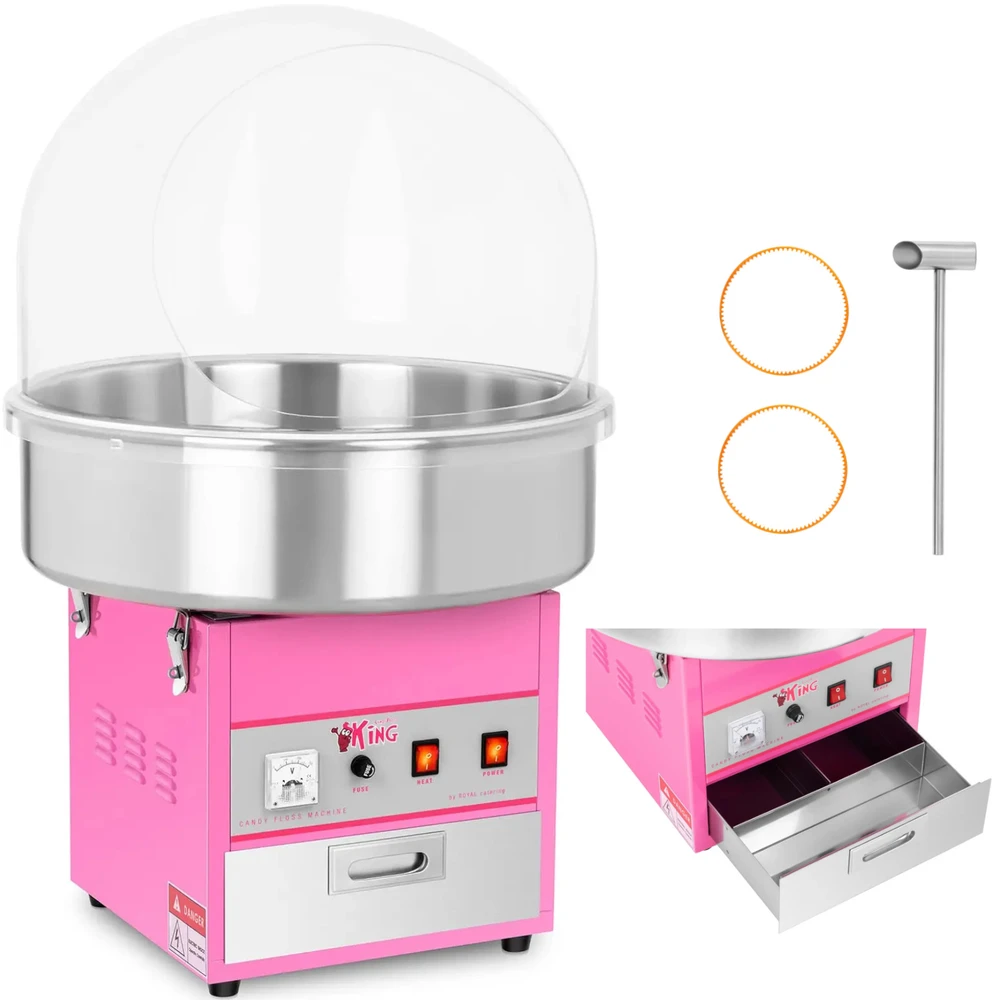 Royal Catering saldainių aparatas su apsauginiu dangteliu 52cm