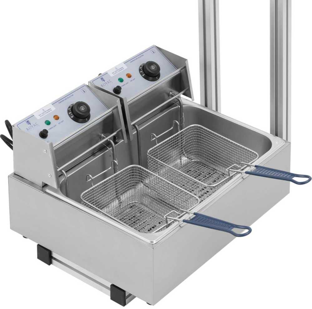 Royal Catering Aparatas churros dozavimui ir kepimui 3 l 2x 2500 W