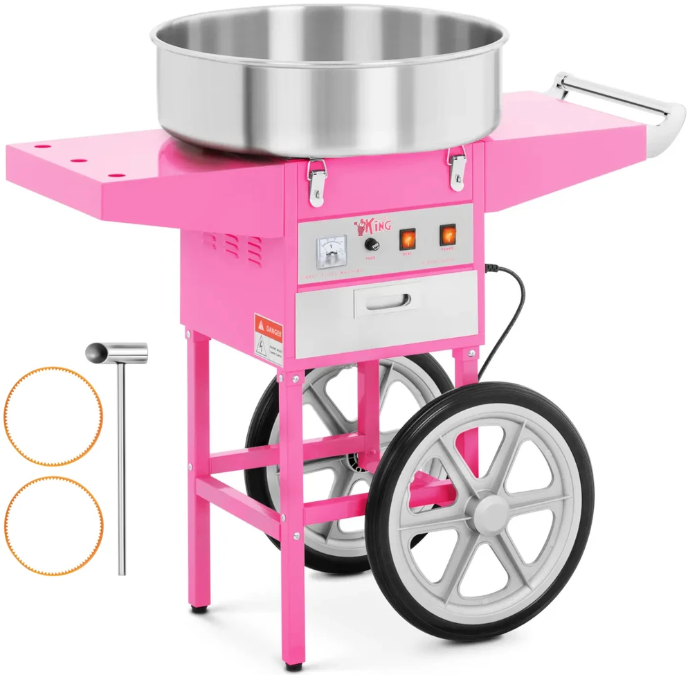 Royal Catering Mobilus cukraus vatos aparatas, rožinės spalvos (be gaubto)