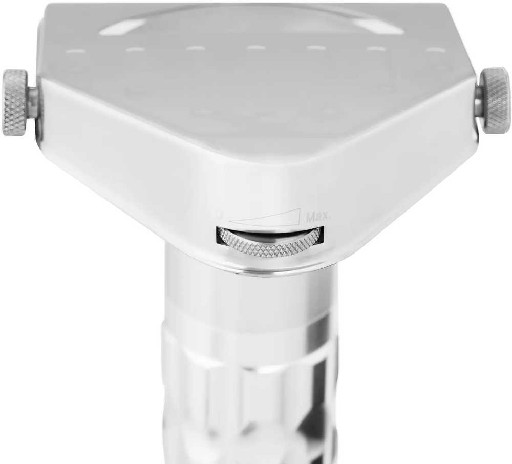 Royal Catering Elektrinis peilis kebabų mėsai, lygus, dantytas, su galąstuvu ir stovu, 0-6 mm, 80 W