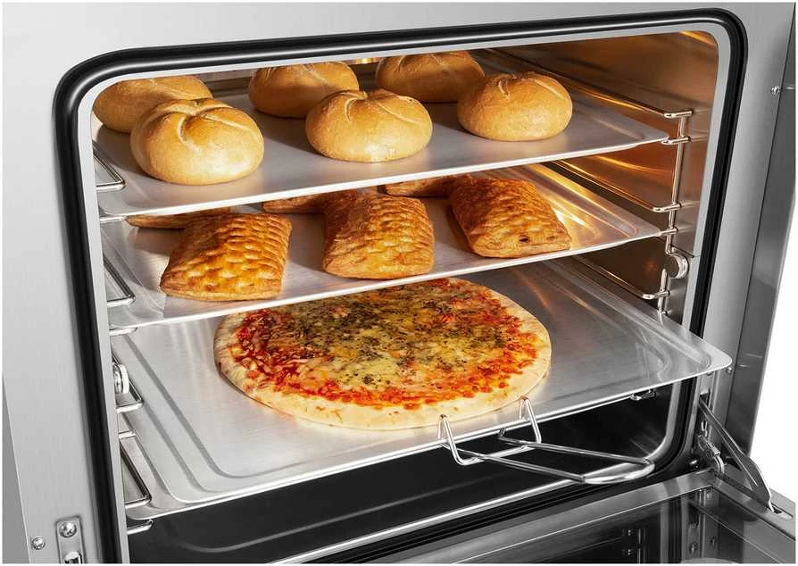 Royal Catering Kepti 4 lygių konvekcinėje orkaitėje 2400 W + 4 x skarda