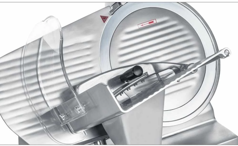 Royal Catering Pjaustyklė elektrinė do sklepu wędlin mięsa PRO 250mm