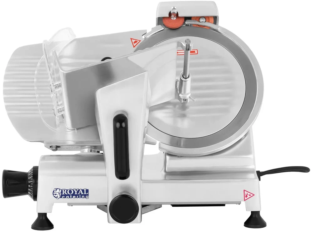 Royal Catering Pjaustyklė elektrinė do sklepu wędlin mięsa PRO 250mm