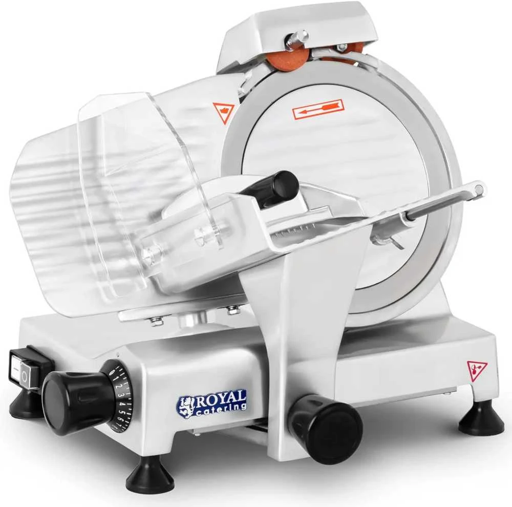 Royal Catering Pjaustyklė elektrinė parduotuvė mėsos gabalams PRO 220mm