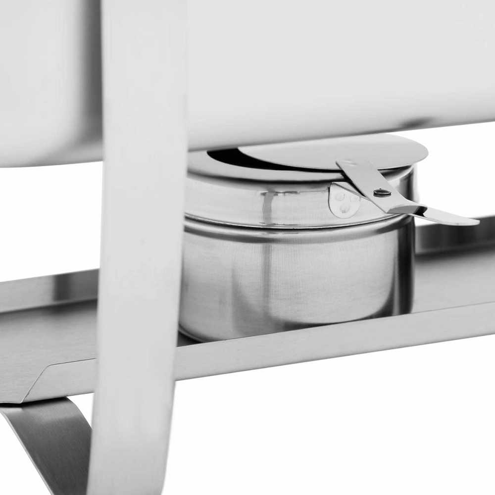 Royal Catering Buffet bain-marie šildytuvas indams su šildytuvo pasta 1/2 GN + 2x 1/4 GN