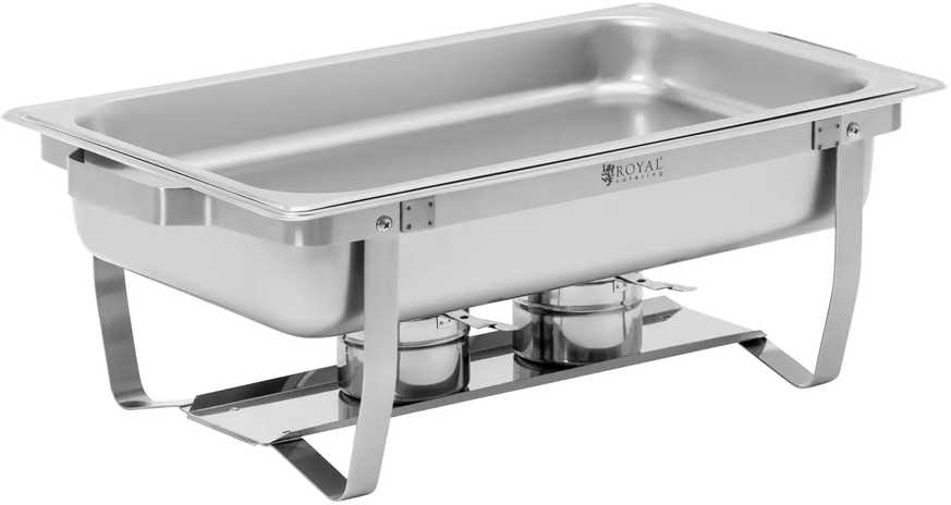 Royal Catering Maisto šildytuvas makaronams GN 1/1 7,5 l PLIENAS - 6 vnt. rinkinys.