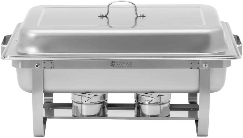 Royal Catering Maisto šildytuvas makaronams GN 1/1 7,5 l PLIENAS - 6 vnt. rinkinys.