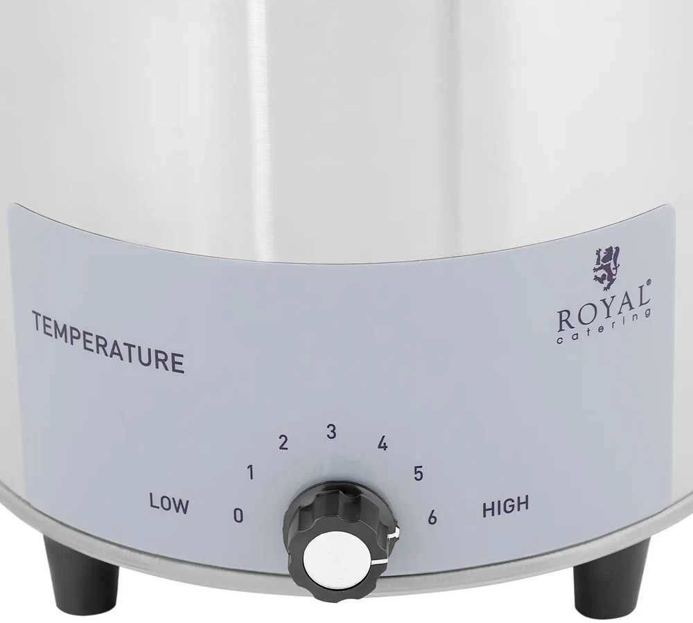 Royal Catering Sauce šildytuvas elektrinis su pompos dozatoriumi 3,3l 550W