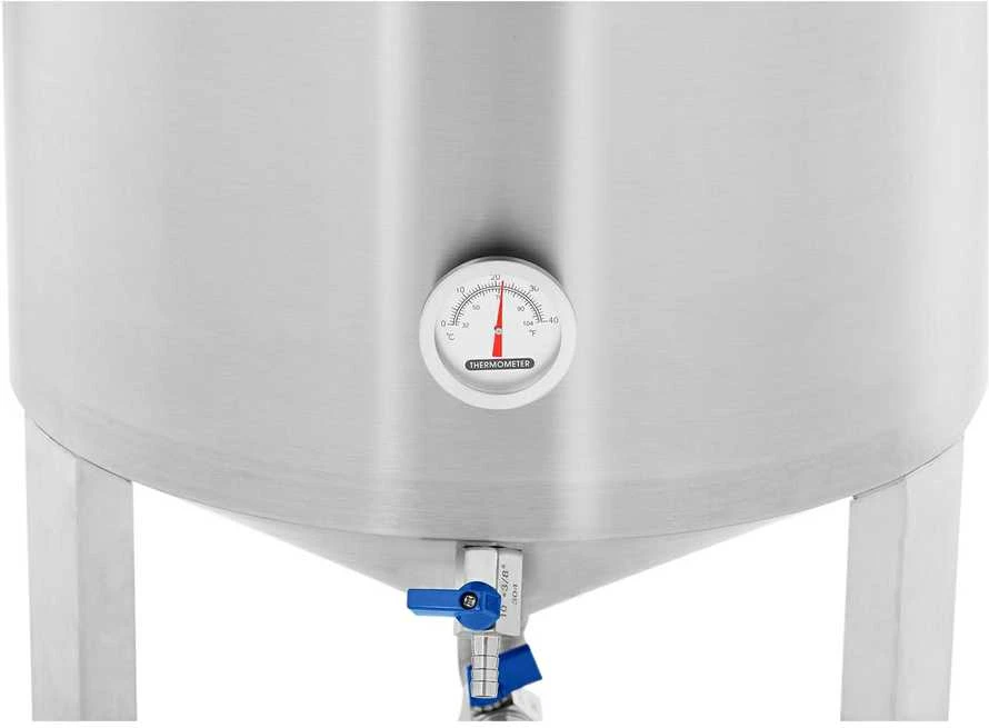 Royal Catering Container fermentacijos virdulys alaus fermentatorius pagamintas iš nerūdijančio plieno 60 l