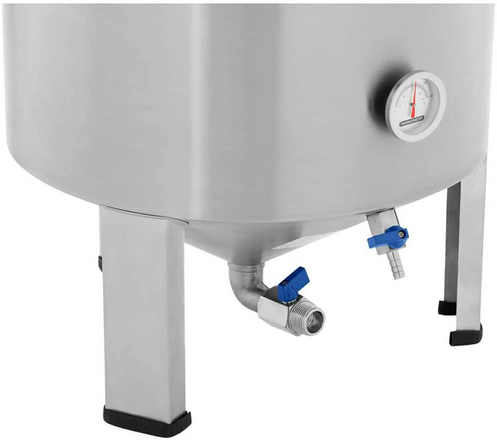 Royal Catering Container fermentacijos virdulys alaus fermentatorius pagamintas iš nerūdijančio plieno 60 l