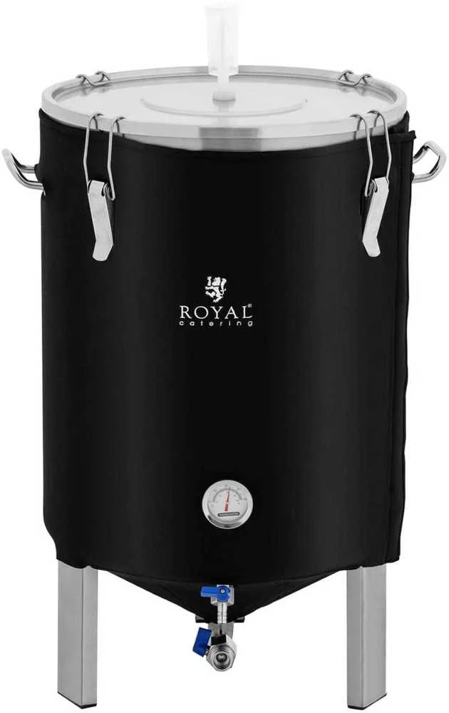 Royal Catering Konteinerių fermentacijos katilas alaus vyno fermentatorius su izoliacija 0-40C 60 l