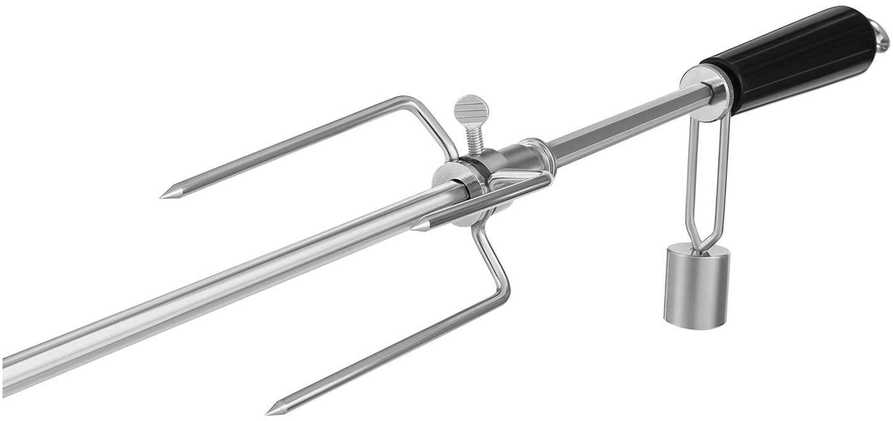 Royal Catering Rożen elektrinis sukamasis do grilli 2 obr./min 105cm