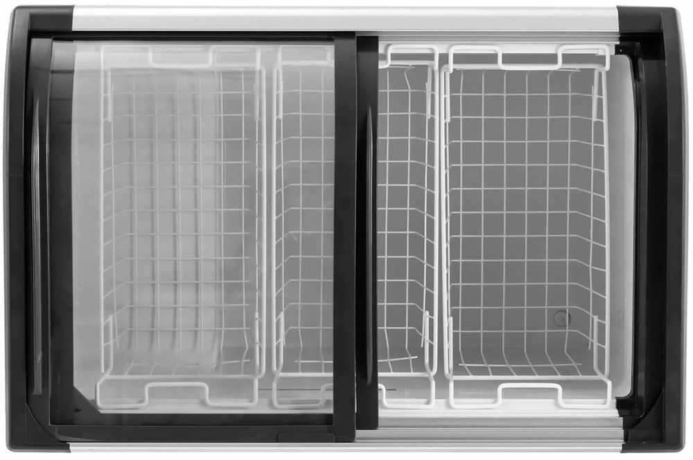 Royal Catering Stiklinis šaldiklis šaldytiems ledams, 273 l, 198 W