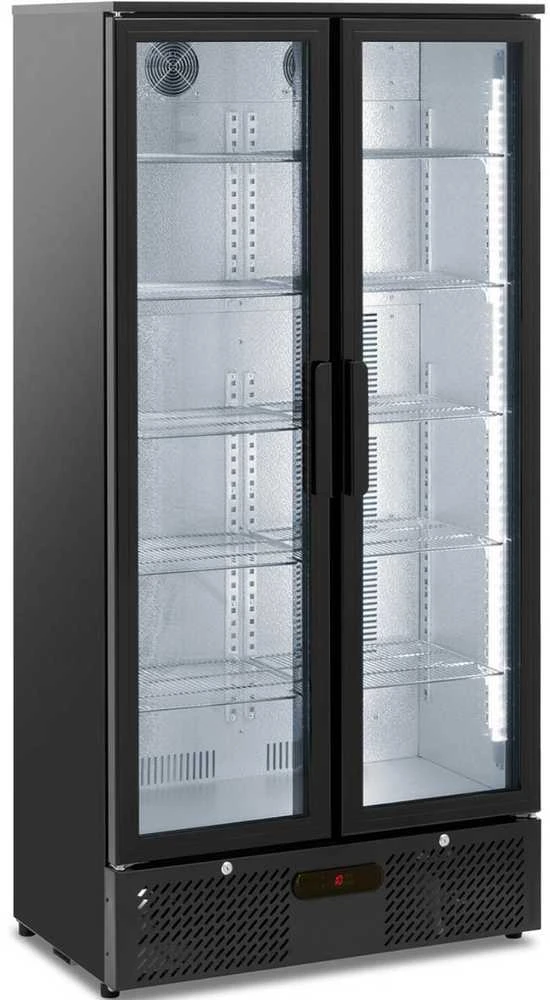 Royal Catering Baro šaldytuvas gėrimams, 2 durų, stiklinis, 458 l, 295 W