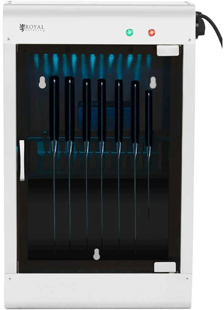 Royal Catering Maitinimo UV sterilizatorius, skirtas 14 peilių peilių dezinfekcijai