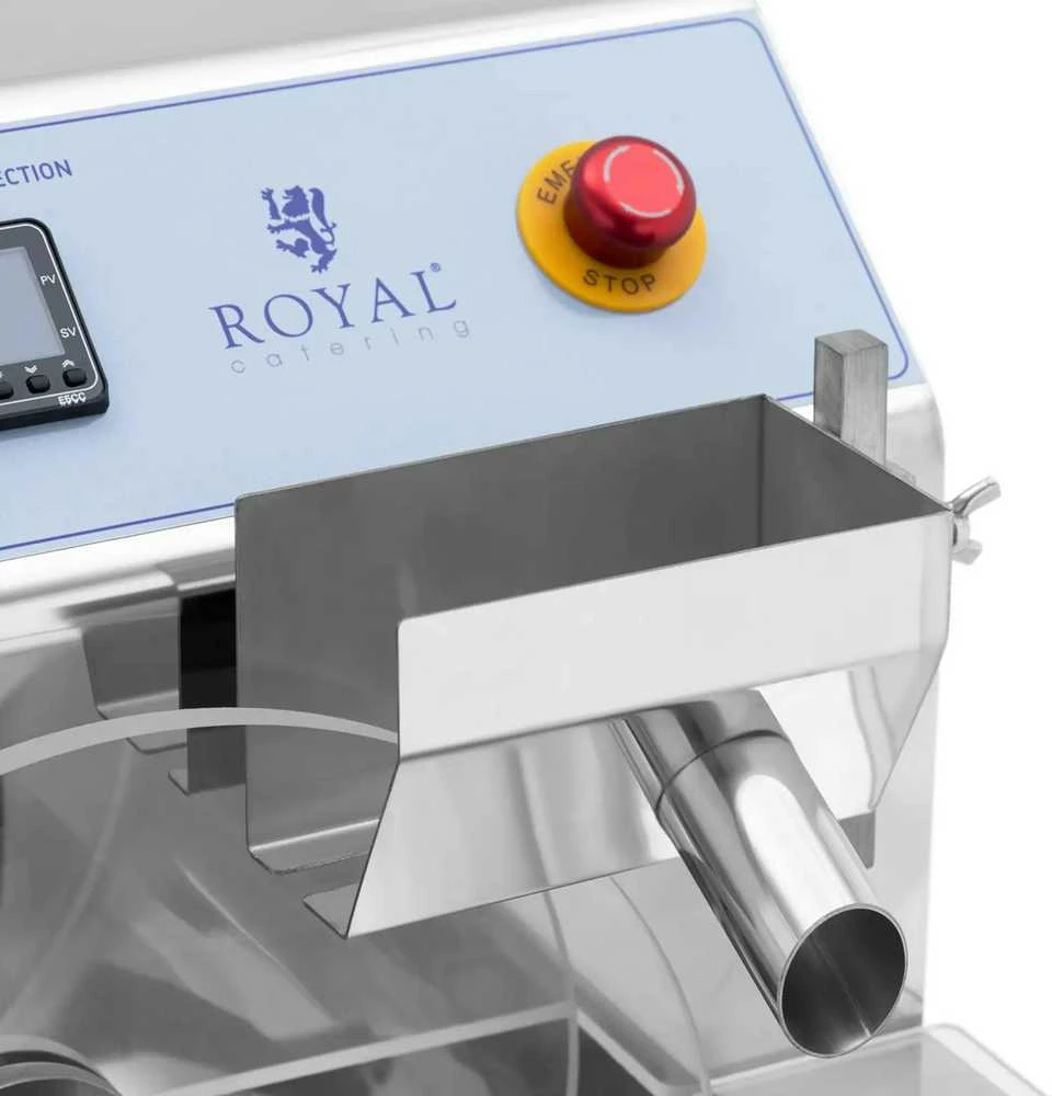Royal Catering Temperatūros aparatas šokoladui šildyti ir maišyti 8 l 750 W