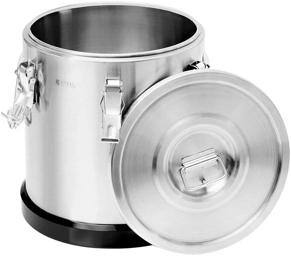 Royal Catering Termosas, termo maitinimo konteineris maistui vežti, PLIENAS, 15 l