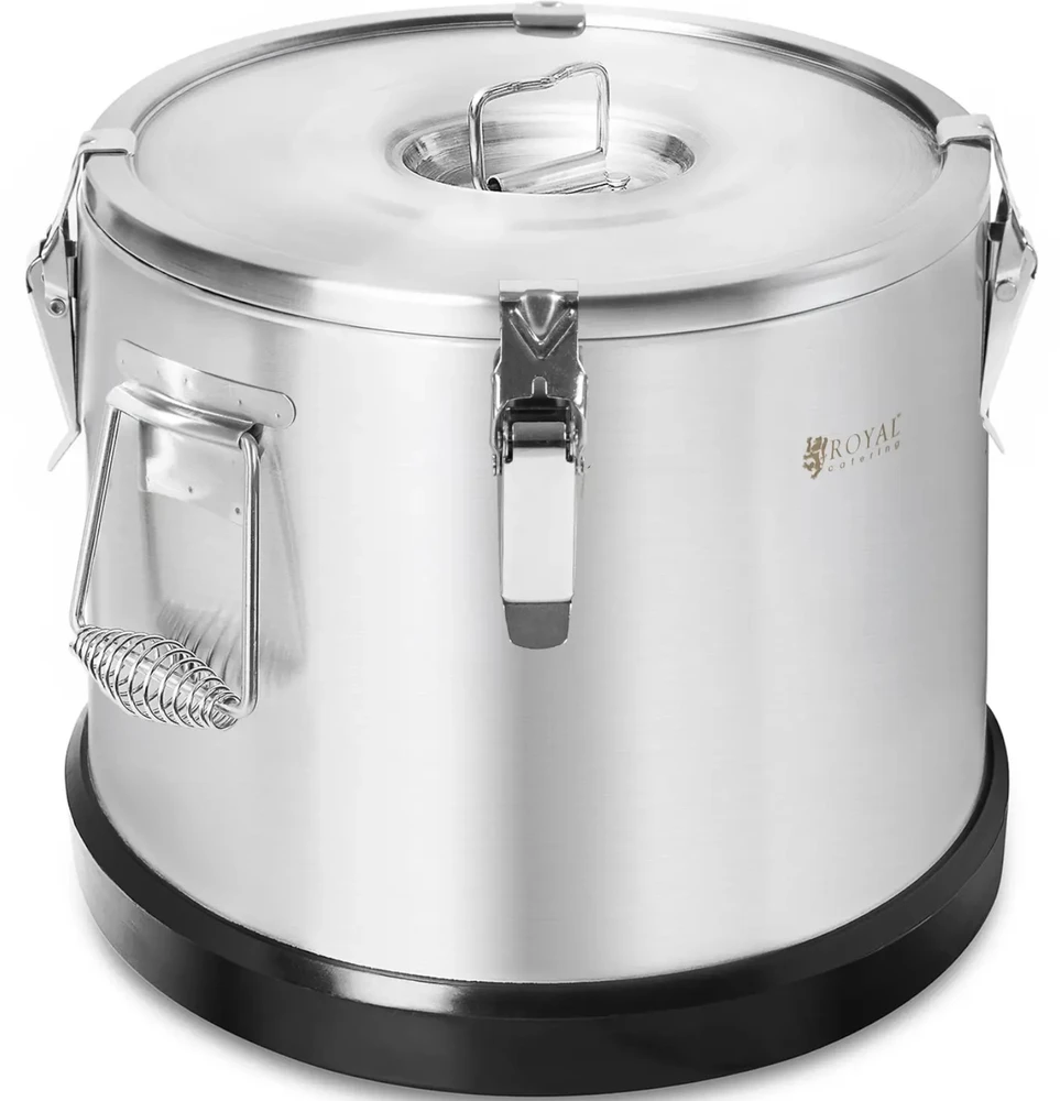 Royal Catering Termosas, termo maitinimo konteineris maistui vežti, PLIENAS, 15 l