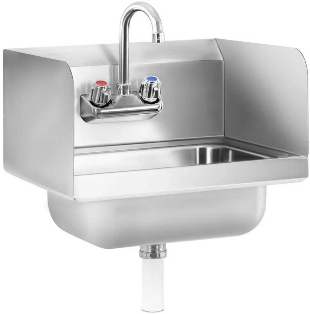 Royal Catering Virtuvinis rankinis praustuvas pagamintas iš nerūdijančio plieno, plotis 43,5 cm