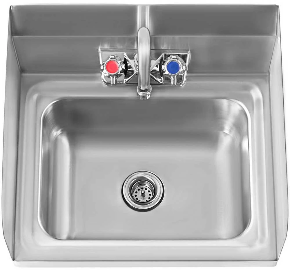 Royal Catering Virtuvinis rankinis praustuvas pagamintas iš nerūdijančio plieno, plotis 43,5 cm