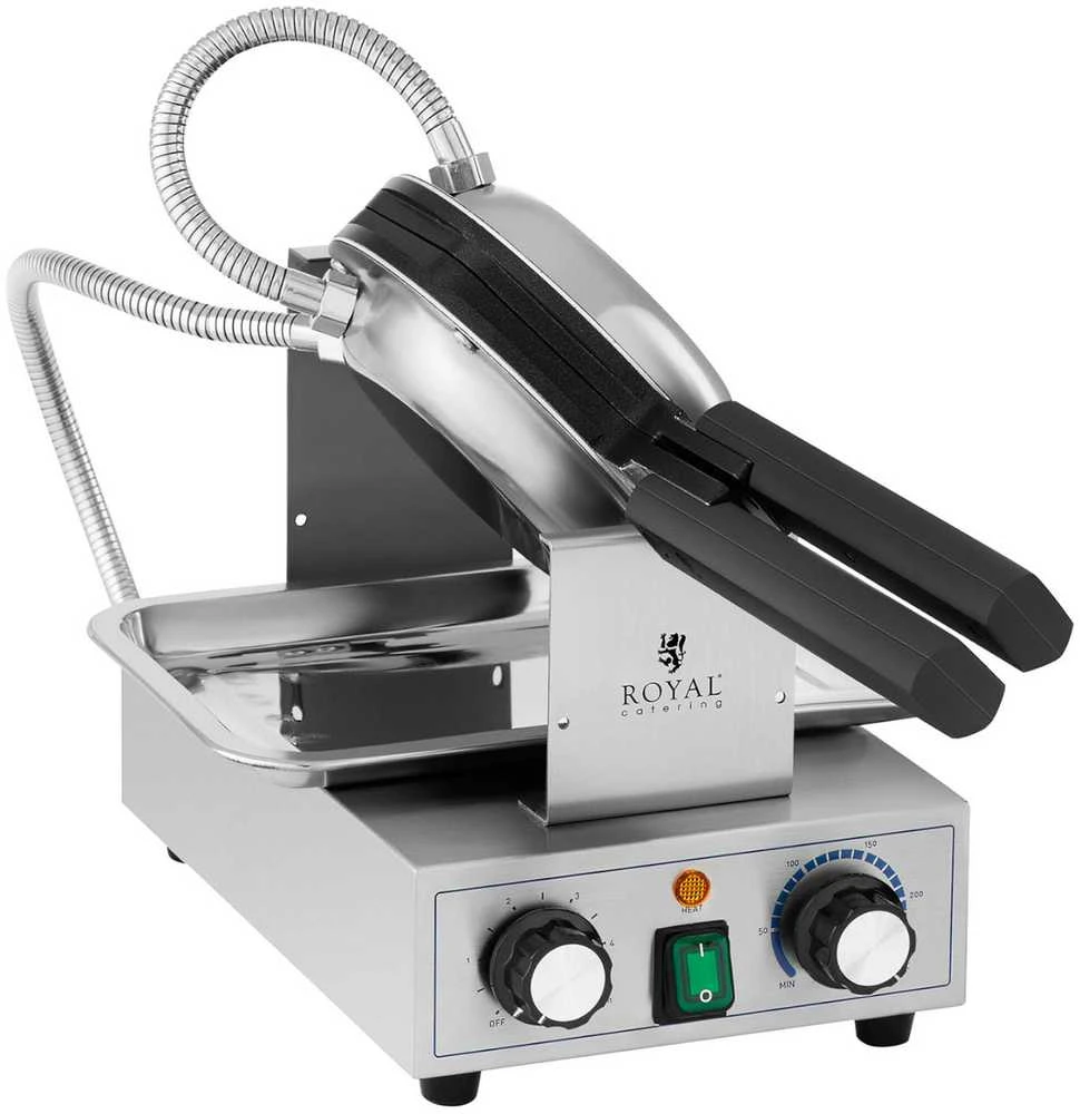 Royal Catering TEFLON 1400 W burbulinė vaflinė